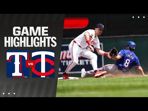 Rangers vs. Twins Game Highlights (5/25/24) | MLB Highlights video clip