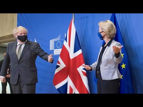 Boris Johnson in Brussels for Brexit crunch talks: Mask on or mask off, Ursula