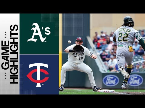 A's vs. Twins Game Highlights (9/28/23) | MLB Highlights video clip