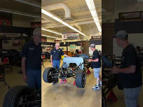 What happened during day 1 at the Factory Five Hot Rod Build School at Mott Community College.