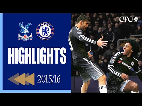 ⏪️ COSTA, WILLIAN & OSCAR seal the win! | Crystal Palace 0-3 Chelsea | HIGHLIGHTS REWIND 15/16