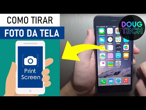 Como Tirar FOTO da TELA em iPhone Antigo