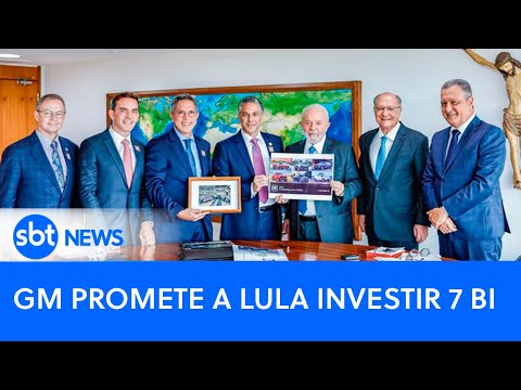 PODER EXPRESSO AO VIVO | GM promete a Lula investir 7 bi