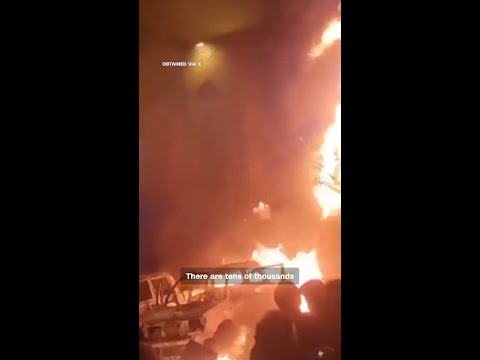 Iranian protester to Trump: 'History is watching'