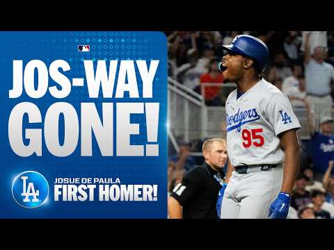 호수에 데 파울라, 커리어 첫 홈런을 터뜨렸다 (416피트!) | MLB 하이라이트