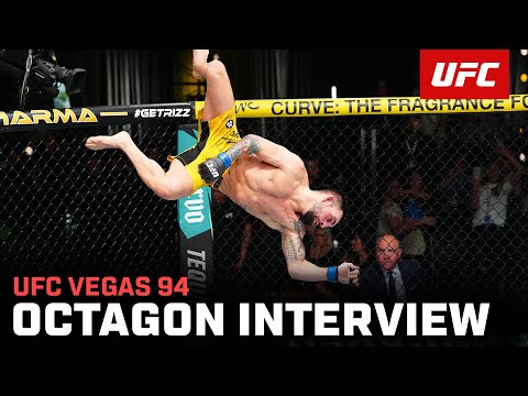 Bruno Silva Octagon Interview | UFC Vegas 94