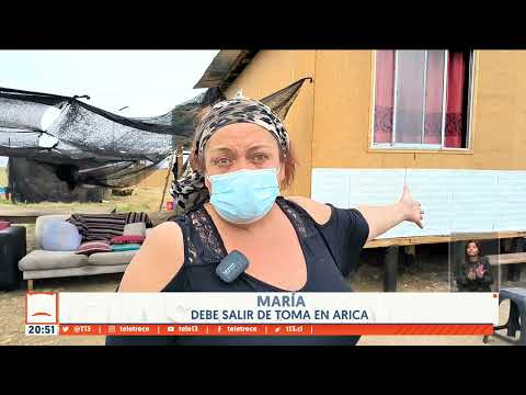 Ocupantes de Toma VIP se resisten al desalojo en Arica