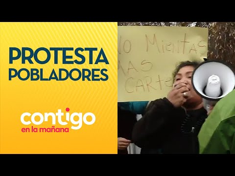 NO QUEREMOS NADA REGALADO Pobladores de Campamento Dignidad exigen reunión - Contigo en la Mañana