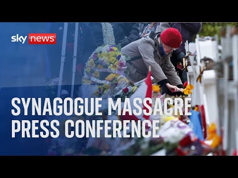 Watch live: News conference on synagogue massacre gunman Robert Bowers with victim families