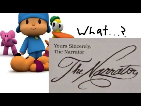 50 seconds of The Narrator from Pocoyo sounding like The Narrator from The Stanley Parable