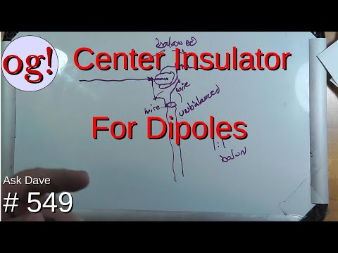 Center Insulator for Dipoles (#549)
