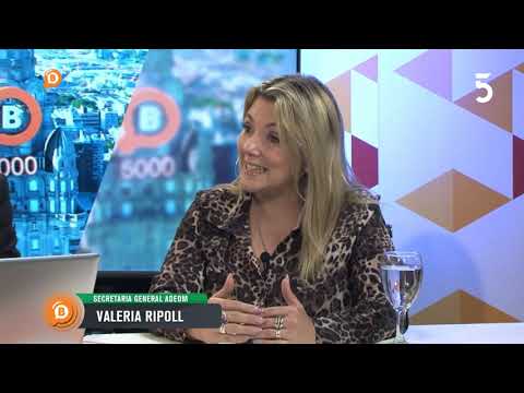Dialogamos con Valeria Ripoll secretaria general de Adeom Montevideo | 08-08-2023