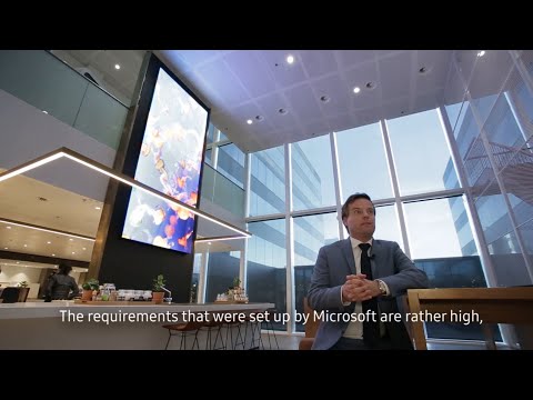 [Case Study] Microsoft Netherlands empowered to achieve more with Samsung