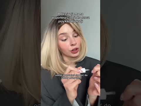 MAMA WYPOMINA CI TĘ JEDNĄ RZECZ