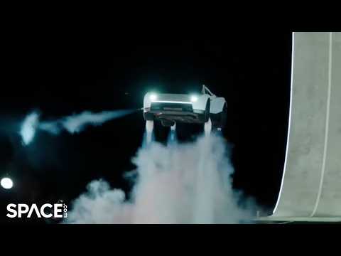 Tesla, SpaceX 스러스터 탑재 '하늘을 나는' Roadster 공개
