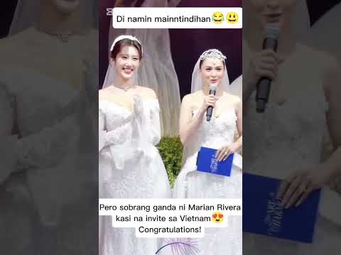 Marian Rivera kapuso artist with beautiful outfit #vietnam #marianrivera