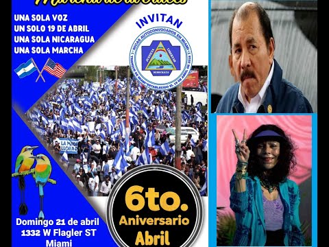 6to Aniversario de la Lucha Civica de Abril 18 | OrtegaMurillo Declaran  Combate Fragoroso en Nic
