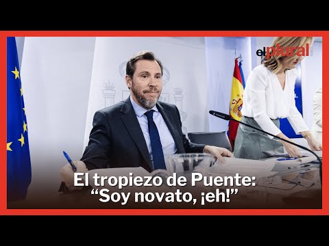 Óscar Puente la lía en su primer Consejo de Ministros
