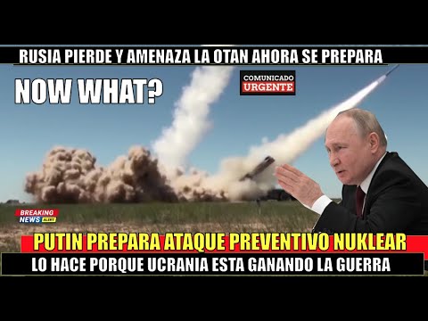 ULTIMO MINUTO! Rusia a un ATAQUE hipersonico nuclear preventivo contra Ucrania la OTAN reacciona