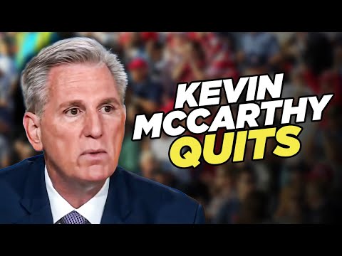 Kevin McCarthy Quits And Blows Up Entire Republican Party