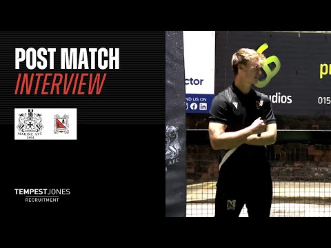 Marine Post-Match Interview: Tye Barton