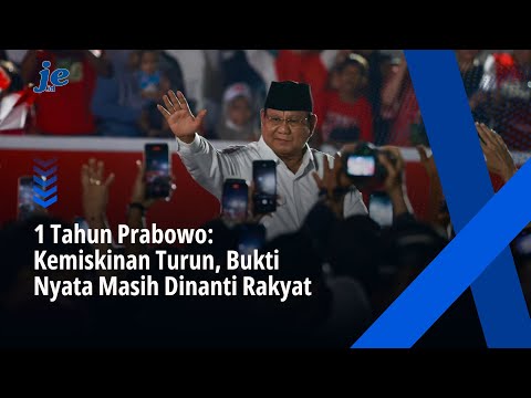 Satu Tahun Prabowo: Rakyat Masih Nunggu Bukti Nyata