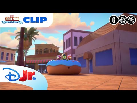 👟 De Stuiterschoenen | Iron Man en zijn Fantastische Vriendjes | Disney Junior België-Nederland