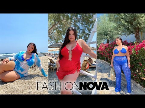 SWIMWEAR PLUS SIZE TRY ON HAUL (CURVE EDITION) | Fashion Nova Curve