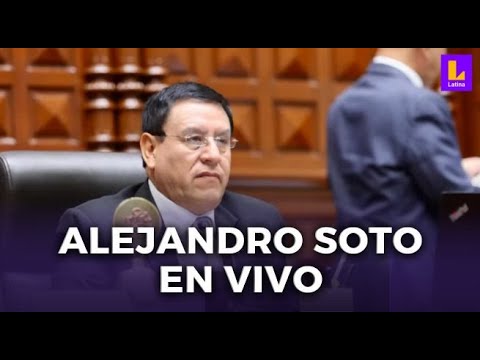 Conferencia de prensa de Alejandro Soto Reyes