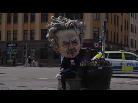 Strindberg på stan - en korv med bröd på Möllan