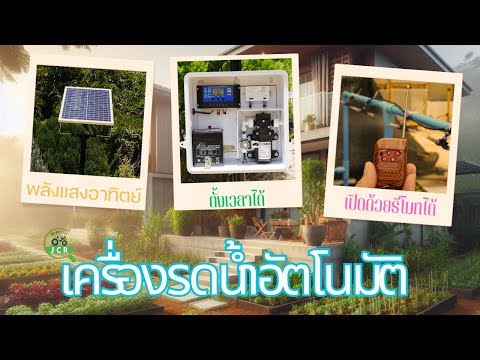 รีวิวเครื่องรดน้ำต้นไม้อัจฉริย