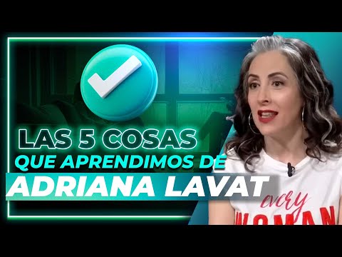 Las 5 cosas que aprendimos de: Adriana Lavat | El Minuto Que Cambió Mi Destino