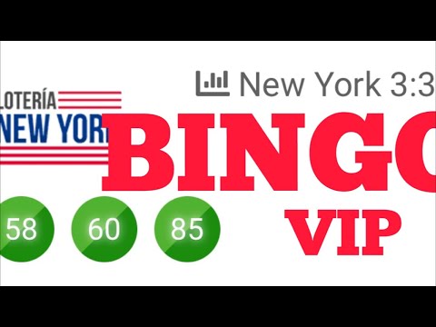 BINGO 5885 EN EL VIP EN LA LOTERIA NUEVA YORK