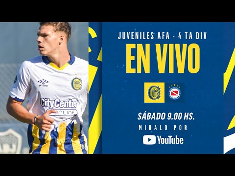 Juveniles AFA | Rosario Central vs Argentinos Juniors | 4ta División