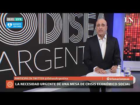 Carlos Pagni: la necesidad urgente de una mesa de crisis económico-social - Odisea Argentina