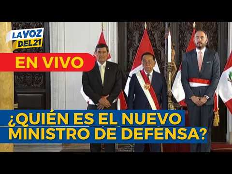 🔴 EN VIVO Tras polémica por COMPRA DE AVIONES juramenta nuevo MINISTRO DE DEFENSA
