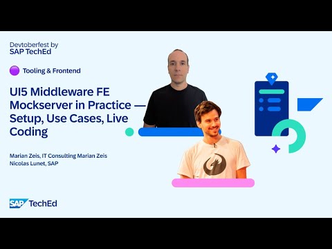 🟣 UI5 Middleware FE Mockserver in Practice — Setup, Use Cases, Live Coding