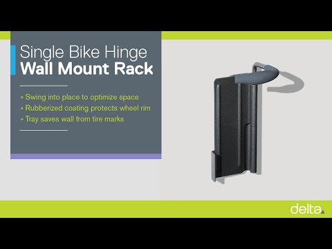 Single Bike Hinge Wall Mount Rack - Delta Cycle & Home