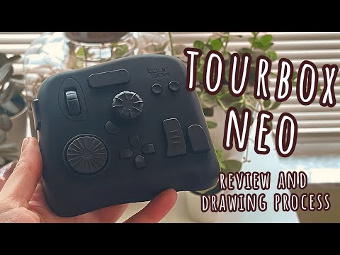 TourBox Neo!! Review and Digital Art Process
