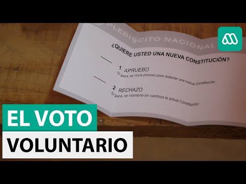 Plebiscito Chile 2020 | El dilema del voto voluntario