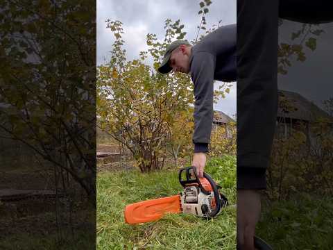 Холодний запуск STIHL - MS 180