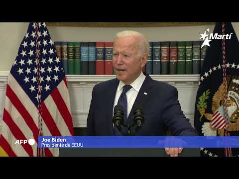 Info Martí | Joe Biden, declaró que espera terminar la evacuación de Afganistán para el 31 de agosto
