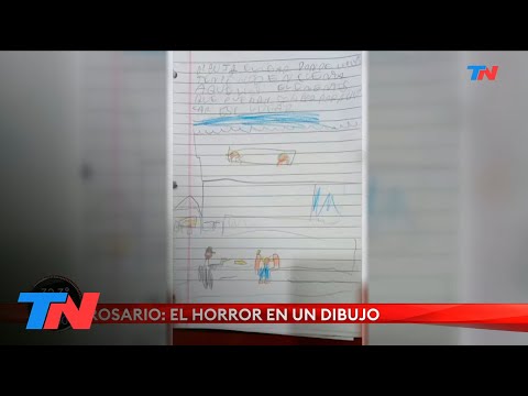ROSARIO I El escalofriante dibujo que hizo un nene de 7 años cuando le pidieron que haga a su barrio