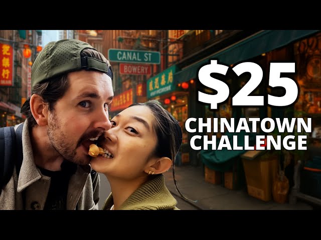 In deze video gaan mijn vrouw Jasmine en ik op zoek naar zoveel mogelijk eten voor $25 in Chinatown, midden in New York City. Hoeveel streetfood krijg je voor dat bedrag in één van de duurste steden ter wereld?

We wandelen door de straten van Manhattan en proeven bao's, visballen en nog veel meer. Vergeet niet te abonneren!

👕 Merch is te krijgen via https://www.jayintheusa.nl!
📩 Voor samenwerkingen of vragen: jay@jayintheusa.nl 

Volg me ook op mijn andere kanalen:

🎥 https://www.tiktok.com/@jayboersma95
📸 https://www.instagram.com/jeroenboersma/

#ChinatownNYC  #NewYorkCity  #FoodChallenge  #CheapEatsNYC  #StreetFood  #ChineseFood  #FoodVlog  #DutchInAmerica  #NederlanderinAmerika  #JayInTheUSA  #NYCFood  #NYCFoodie #FoodTour #EatingOnABudget  #NYCChallenge