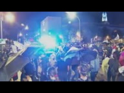Police use tear gas against Rochester protesters