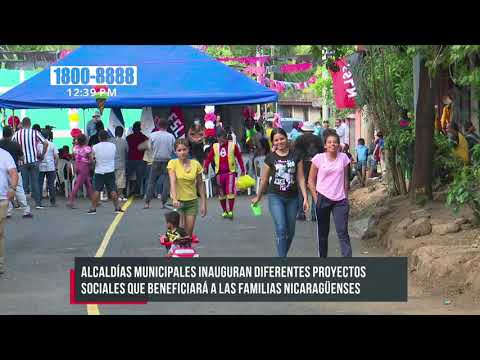 Calles para el pueblo son algunos proyectos sociales ejecutados por el Gobierno - Nicaragua