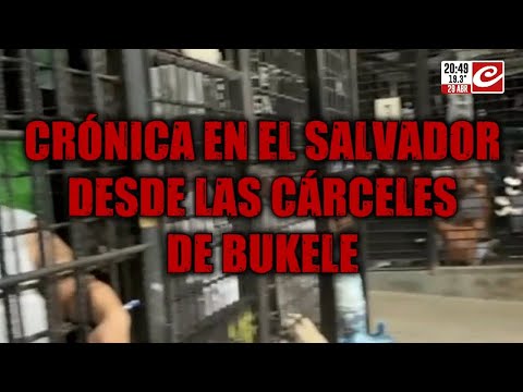 Crónica en El Salvador: así es por dentro la mega cárcel de Bukele