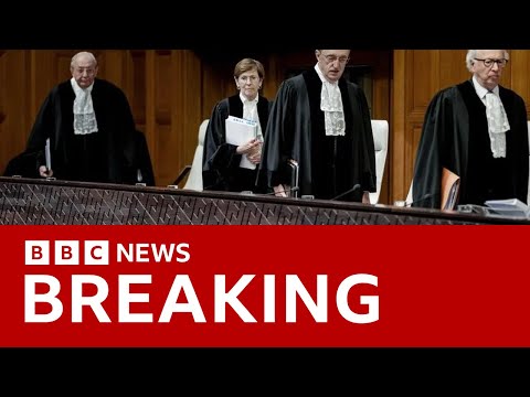 UN court rules Israel must prevent genocidal acts in Gaza | BBC News