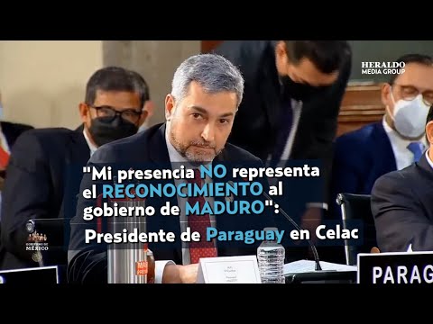 CELAC: Presidente de Paraguay rechaza RECONOCER a gobierno de MADURO