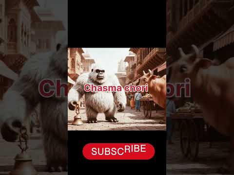 Chasma chori #ytshorts #yeti #bigfoot